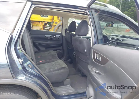 2015 Nissan Rogue Sv z USA, uszkodzony, nr VIN 5N1AT2MV9FC876128